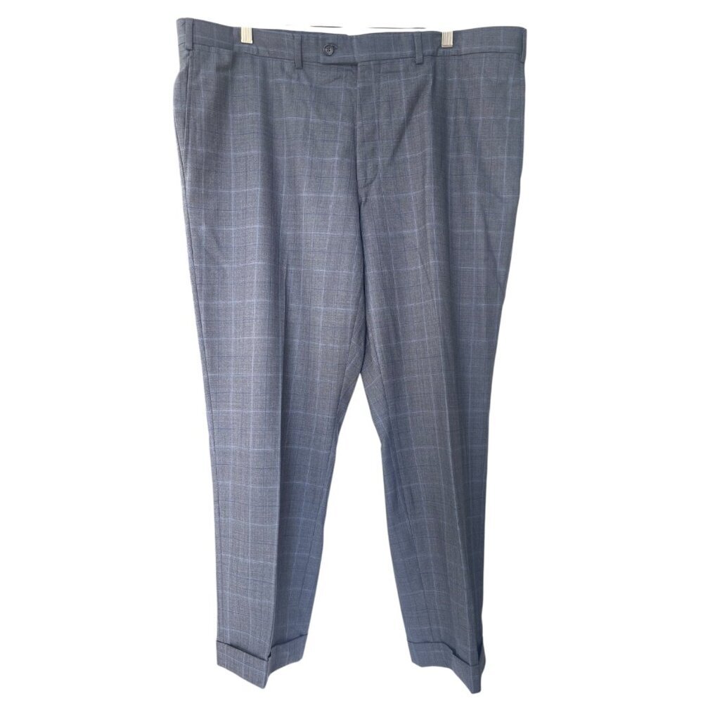 Jack Victor Wool Silk Plead Men's dressy pants size 42R